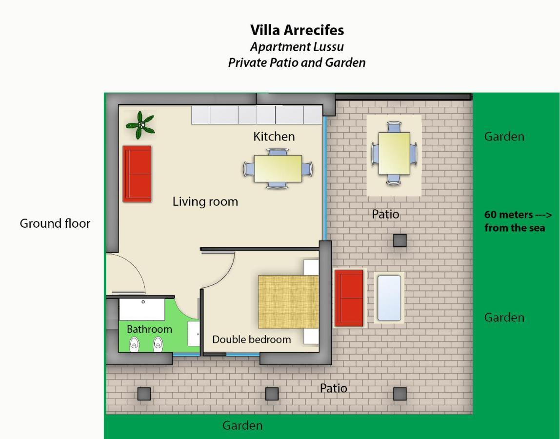 Villa Arrecifes Fertilia Exterior foto
